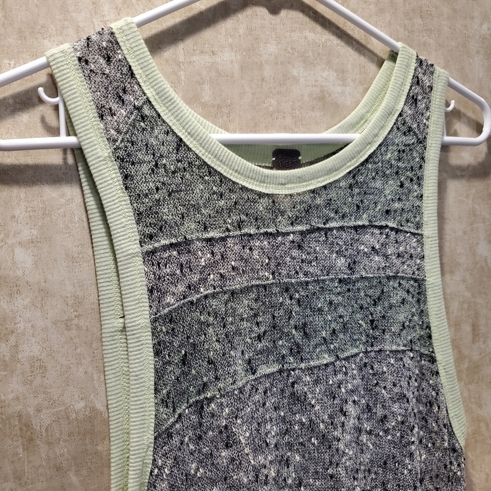Free People Sheer Knit Tunic Tanktop - Picture 4 of 8